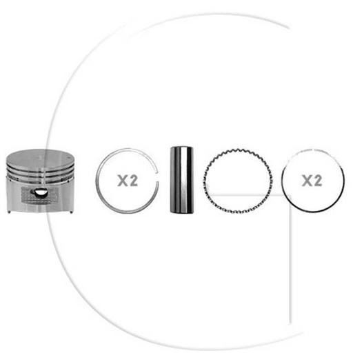 [13101-ZC0-000] Piston complet HONDA / Mod. : G100 serie 3 / Orig. : 13101-ZC0-000, 3043-04971