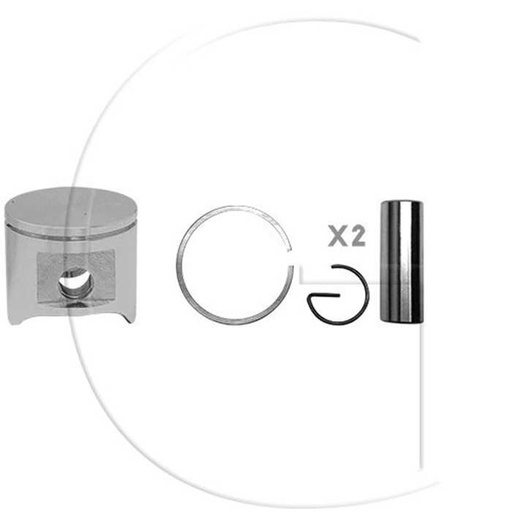 [503 69 13-71] Piston complet HUSQVARNA / Mod. : 365 / Orig. : 503 69 13-71, 3043-50420