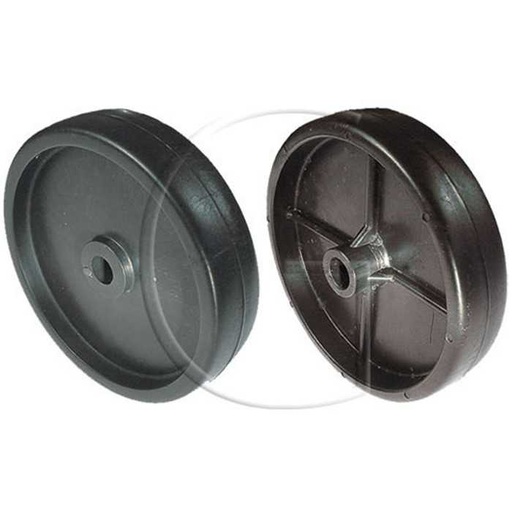 [734-0974] Roue pour plateau de coupe MTD / Orig. : 734-0974, 0130-08297