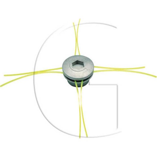 [3407-90905] Tete à nylon TECOMEC / Mod. : MULTILINE, 3407-90905