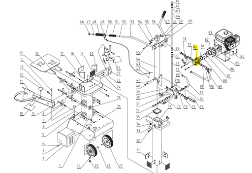 [MZLS070020080] Pompe a huile GTM GTL7000, MZLS070020080