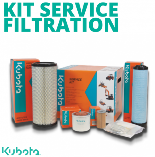 [W21TK-00472] Kit filtration moteur KUBOTA série GR1600 - GR2120 - ZD - G - BX2350 - BX231, W21TK00032, W21TK-00472, W21TK00472, W21TK00032, W21TK-00032