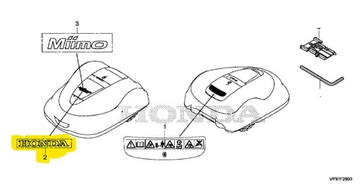 [87531-VP9-000] Autocolant HONDA pour Miimo, 87531-VP9-000