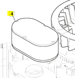 [118551590/0] Filtre a air GGP moteur ST550 - ST600 - ST650, 1185515900, 118551590/0, SA120002, 3661200827971, 7313323211910, 795118551590/0, LON180100123-0001, 1801001230001, 11304101, 180100123-0001, 4100203, 410-0203, 3582322001325