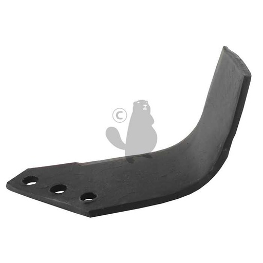 [13832440010.] Couteau de fraise gauche pour motobineuse adaptable sur HOLDER H7 - L: 140 mm alésage: diam 9 mm , 1407496L, 140-7496L