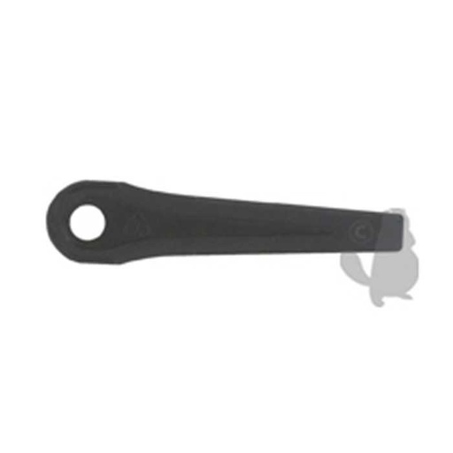 [5137851-71/2.] Couteau adaptable pour tondeuse FLYMO Minimo E25-21/22 Minimo duo E30/21/22 E400. Remplace origin, 1203074, 120-3074