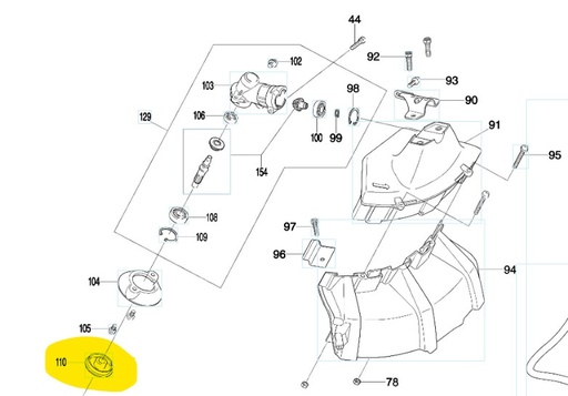 [DA00000162] Disque de support Makita EM2600U, DA00000162, D671000162, 671000162