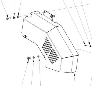 [MPA 01 162 470] RIEMAFSCHERMING GZC 750 -1000 MPA01162470