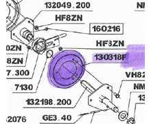 [130318F] Disque d embrayage entrainement rl1400 diff, 6201235, 620-1235, RL130318F, 3582323300793