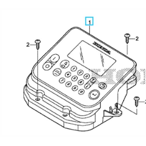 [35000-VP7-A03] Ecran et panneau de commande HONDA Miimo520 Miimo310, 35000-VP7-A02, 35000-VP7-A03