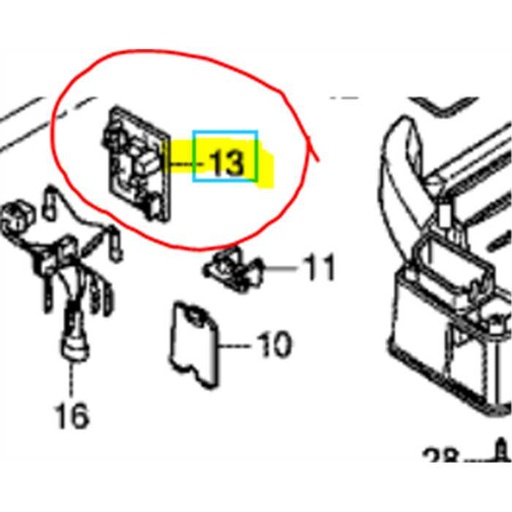 [31570-VP7-A01] Carte électronique de station de charge HONDA Miimo310 Miimo520, 31570VP7A01, 31570-VP7-A01