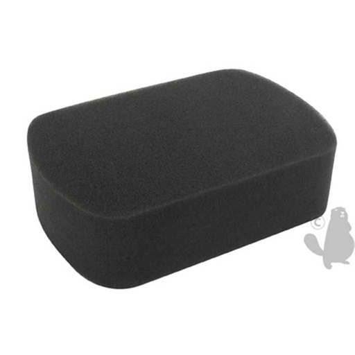 [410-4546] Filtre à air adaptable modèle en mousse rectangulaire pour ROBIN - L: 194mm L: 95mm H: 40mm. Rempl, 2343600203, 4104546, 234-36002-03, 410-4546