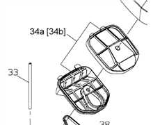 [A226-001030] Filtre a air Shindaiwa 452s, 39311-82311, A226001030, 3931182311