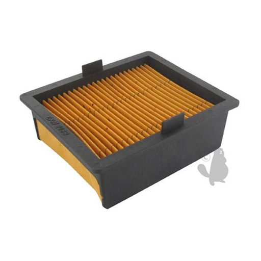 [12545-11080] Filtre à air adaptable pour KUBOTA rectangulaire - L: 130mm l: 110mm - H: 45mm. Remplace origine: 1, 1254511080, 4104449, 12545-11080, 410-4449