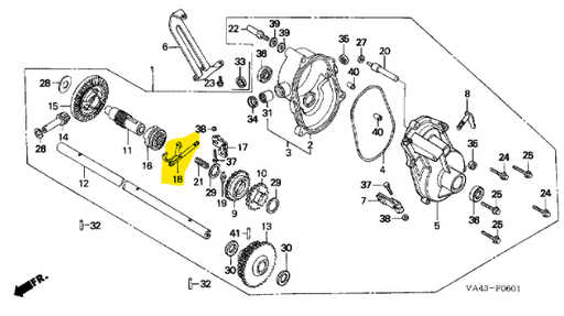 [23440-VA4-800] Fourchette crabot HR194-214-16, 23440-VA4-800