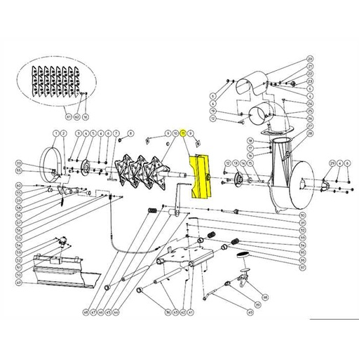 [MPA 01 051 440] Hélice ELIET Prof 5 MPA01051440, MPA 01 051 440, MPA01051440, MPA01 051 440