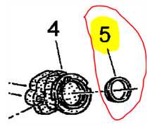 [V359-000200] Bague métallique pipe admission 360-377-352s-502s, V359000200, 22156-14140, 2215614140