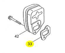 [AC-24074] Joint échappement ACTIVE 28.28, 24074, AC24074