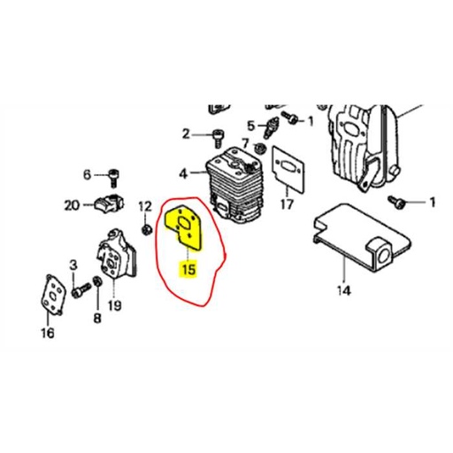 [80472-Y00-003] Joint admission HONDA UMT40-45, 80472Y00003, 80472-Y00-003