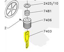 [KIT3X7403] Lame Ambrogio ambrogio kit de 3, 7403, NT607403, MECHE LIZARD ROBOT, NT60-7403, Z7403