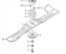 [8674-306-021-10] Lame gauche ISEKI SXG23 SXG326 largeur coupe 127 60x666, 8674.306.0011.0, FGP406501, 8674.306.001.10, 1108540, 110-8540, 3582321707198, 867430602100, 8674-306-021-00, 8674-306-001-10, 13286617