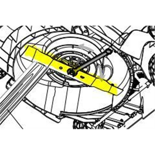 [2907086] lame de rechange pour tondeuse cramer 40lm41, CR2907086