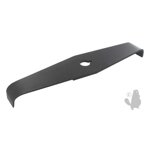 [120-2216] Lame 2 dents spéciale ronces adaptable pour débroussailleuse - Coupe de 320mm alésage: 20 0mm épai, 1202216, 120-2216