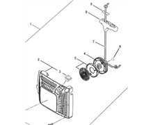 [A051-002080] Lanceur complet Shindaiwa 490, A051002080, 69020-75012, SI6902075012