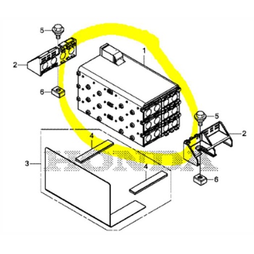 [31500-VP9-003] Batterie HONDA Miimo3000 HRM3000, 31500-VP9-003, 31500-VP9-A11