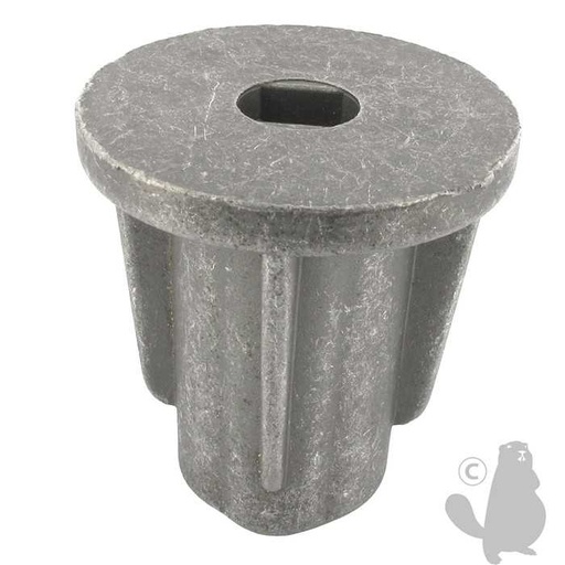 [22465576/0] Moyeu de lame adaptable pour CASTELGARDEN - MAC GARDA F502 F504 PA502 PA504 année 1990 à 1993 - H, 6103380, 610-3380