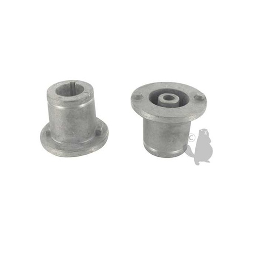 [1111-2678-01] Moyeu de lame adaptable pour STIGA Pro 48 - H: 50 2mm alésage central: 25 4mm. Remplace origine: 11, 6100355, 610-0355