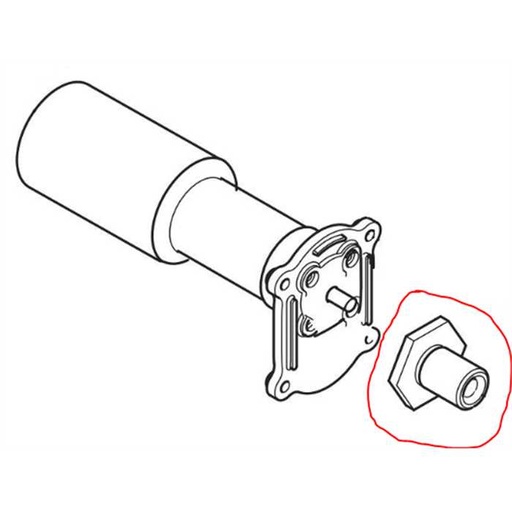 [5449068-02] Moyeu de roue arrière Husqvarna ac220, 5449068.02, 5449068-03, 544906802, 5449068.03, 544906803