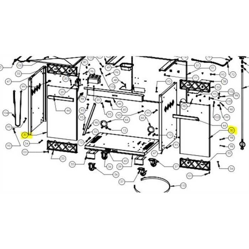 [N475-0293-M06] Panneau de porte le485sb, N475-0293-M06