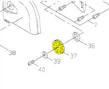 [C580-000570] Pignon entrainement de chaine perche Shindaiwa sba p24 p230, 1203207102, C580000570, 12032-07102, SI1203207102