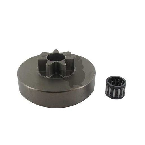 [170-9724] Pignon étoile 3/8 - 7 dents pour machines PARTNER modèles 417 421 700 F55 F65 P70 R16 R17 R1, 1709724, 170-9724