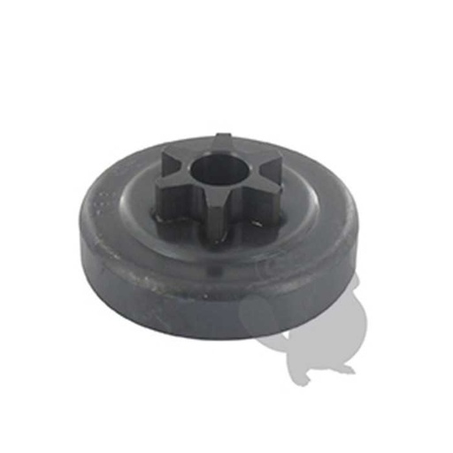 [17500539133.] Pignon étoile 3/8LP 6 dents adaptable pour tronçonneuse ECHO CS-360TES CS-361WES. Remplace origine, 1709582, 170-9582