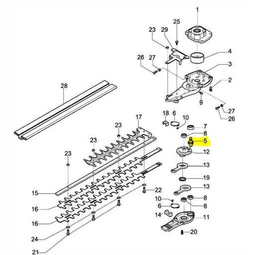 [W58040005] Pignon EFCO tG2750xp, W58040005