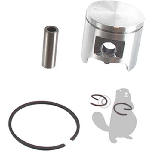 [570-9702A] Piston de remplacement complet adaptable JONSERED HUSQVARNA PARTNER pour notre cylindrée 5709702., 5709702A, 570-9702A