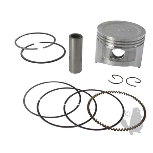 [13101-ZE1-000] Piston complet adaptable pour moteur GX160. Remplace origine: 13101-ZE1-000, 5707109, 570-7109