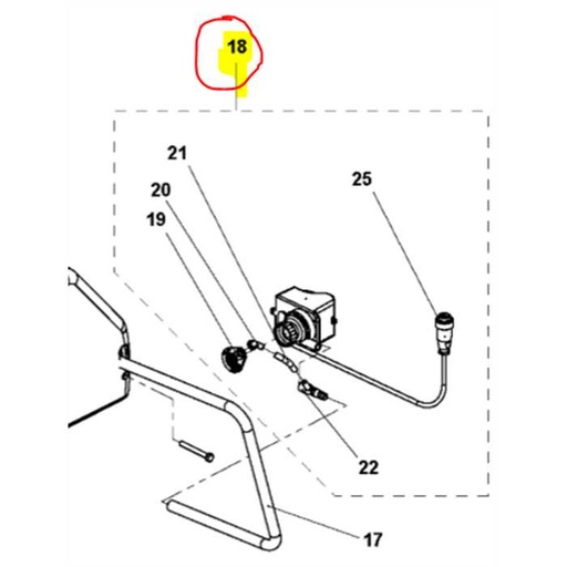 [5062073-01] Pompe électrique Husqvarna ts400f, 5062073.01, 5874922-01, 587492201, 506207301