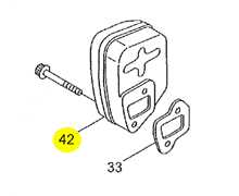 [AC-24212] Pot échappement ACTIVE 28.28, 24212, AC24212, 288965