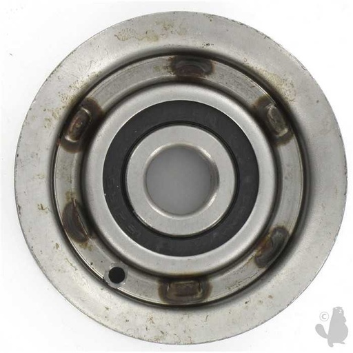 [1213200] Poulie tendeur adaptable pour ARIENS et JOHN DEERE - diam : ext: 63 5 mm diam int: 7 9 mm Ep: 22, 12132, 6206186, M124285, 620-6186