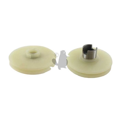 [097000041.] Poulie de lanceur adaptable EFCO 156 161 162 165 170 171 180 181 - OLEO MAC 956 961 962 96, 5106231, 510-6231