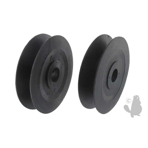 [122601908/1] Poulie pour boitier de transmission STIGA. diam 66mm. Remplace origine 122601908/1, 6207064, 620-7064