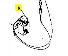 [22160-71511] Bobine allumage inférieure Shindaiwa 488, A410000010, A410-000010, ECA410000010, 2216071511