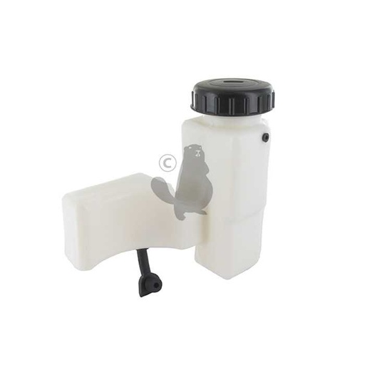 [1130-350-4400.] Réservoir à huile adaptable STIHL pour 017 018 MS170 MS180. Remplace origine 1130-350-4400., 5309723, 530-9723