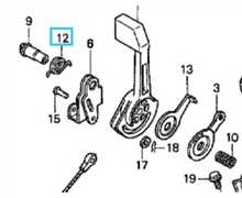 [54318-VA3-P00] Ressort de rappel de bras, 54318-VA3-P00