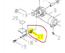 [17520-12400] Ressort levier enclenchement multifonction, V452000510, V452-000510, SI1752012400