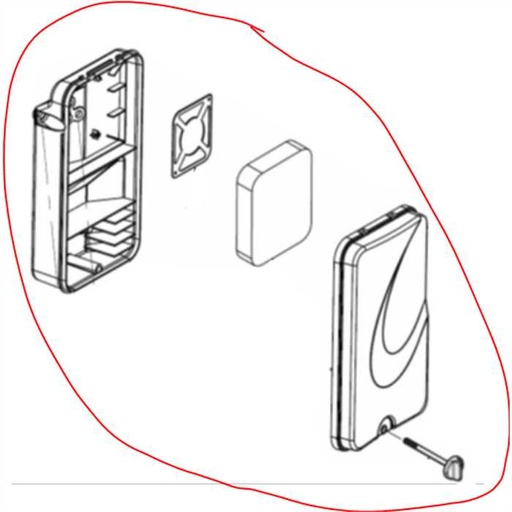 [PAA40506] Boitier de filtre a air complet Pramac px4000, 40506, PAA40506