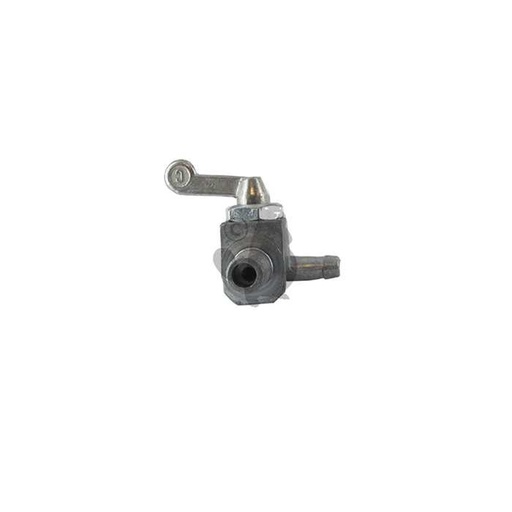 [530-0011] Robinet essence adaptable LOMBARDINI sortie à droite. M10x1 00 / diam 9mm., 5300011, 530-0011